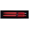 Набор Prodir DS8: ручка и карандаш, красный с нанесением логотипа