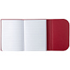 Ежедневник Clappy Mini, недатированный, красный с нанесением логотипа