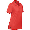 Рубашка поло женская Eclipse H2X-Dry, красная с нанесением логотипа