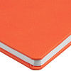 Блокнот Scope, в линейку, оранжевый с нанесением логотипа