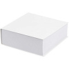 Блок для записей Cubie, 300 листов, белый с нанесением логотипа