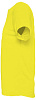 Футболка унисекс Sporty 140, лимонно-желтая с нанесением логотипа