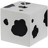 Свеча Spotted Cow, куб с нанесением логотипа