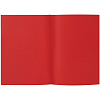 Ежедневник Flat Maxi, недатированный, красный с нанесением логотипа