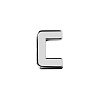 Элемент брелка-конструктора «Буква С» с нанесением логотипа