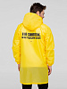 Дождевик «Я не синоптик», желтый с нанесением логотипа