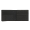 Набор Zoom: кошелек и багажная бирка, черный с нанесением логотипа