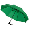 Зонт складной Rain Spell, зеленый с нанесением логотипа