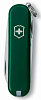 Нож-брелок Classic 58 с отверткой, зеленый с нанесением логотипа