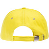 Бейсболка Standard, желтая с нанесением логотипа