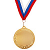 Медаль Regalia, большая, золотистая с нанесением логотипа