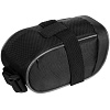 Велосумка BikeLine под седло, черная с серым с нанесением логотипа