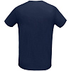 Футболка мужская Martin Men, темно-синяя с нанесением логотипа