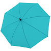 Зонт-трость Trend Golf AC, голубой с нанесением логотипа