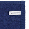 Полотенце Etude, большое, синее с нанесением логотипа
