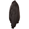 Куртка бомбер унисекс REMINGTON, черная с нанесением логотипа