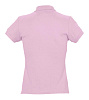 Рубашка поло женская PASSION 170, розовая с нанесением логотипа