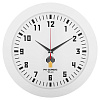 Часы настенные Vivid Large, белые с нанесением логотипа