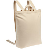 Рюкзак холщовый Discovery Bag, неокрашенный с нанесением логотипа