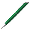 Ручка шариковая Glide, зеленая с нанесением логотипа
