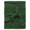 Плед Pleat, зеленый с нанесением логотипа