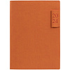 Ежедневник Time, датированный, оранжевый с нанесением логотипа