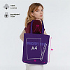 Холщовая сумка «Фиолетово», фиолетовая с нанесением логотипа