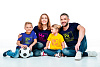 Футболка детская «Дойч», желтая с нанесением логотипа