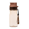 Бутылка для воды Jungle, коричневая с нанесением логотипа