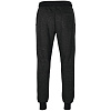 Джоггеры Jumbo, черный меланж с нанесением логотипа