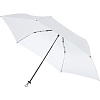 Зонт складной Luft Trek, белый с нанесением логотипа