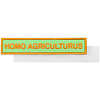 Шеврон на липучке Homo Agriculturus с нанесением логотипа