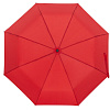 Зонт складной Monsoon, красный с нанесением логотипа