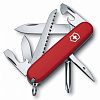 Офицерский нож Hiker 91, красный с нанесением логотипа