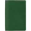 Обложка для паспорта Petrus, зеленая с нанесением логотипа