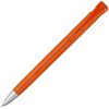 Ручка шариковая Bonita, оранжевая с нанесением логотипа