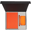 Набор Office Fuel, оранжевый с нанесением логотипа