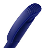 Ручка шариковая Clear Solid, синяя с нанесением логотипа