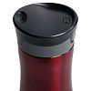 Термостакан Tansley, герметичный, вакуумный, красный с нанесением логотипа