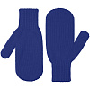 Варежки Life Explorer, синие с нанесением логотипа