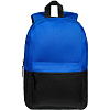 Рюкзак Base Up, черный с синим с нанесением логотипа