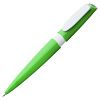 Ручка шариковая Calypso, зеленая с нанесением логотипа