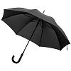 Зонт-трость Glasgow, черный с нанесением логотипа