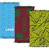 Плед с бахромой на заказ Tricksy Net, 2 цвета, S, полушерсть с нанесением логотипа