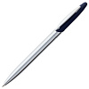 Ручка шариковая Dagger Soft Touch, синяя с нанесением логотипа