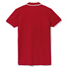 Рубашка поло женская Practice Women 270, красная с белым с нанесением логотипа