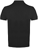 Рубашка поло мужская Prime Men 200 черная с нанесением логотипа
