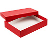 Коробка Reason, красная с нанесением логотипа