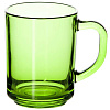 Кружка Enjoy, зеленая с нанесением логотипа