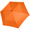 Зонт складной Zero 99, оранжевый с нанесением логотипа